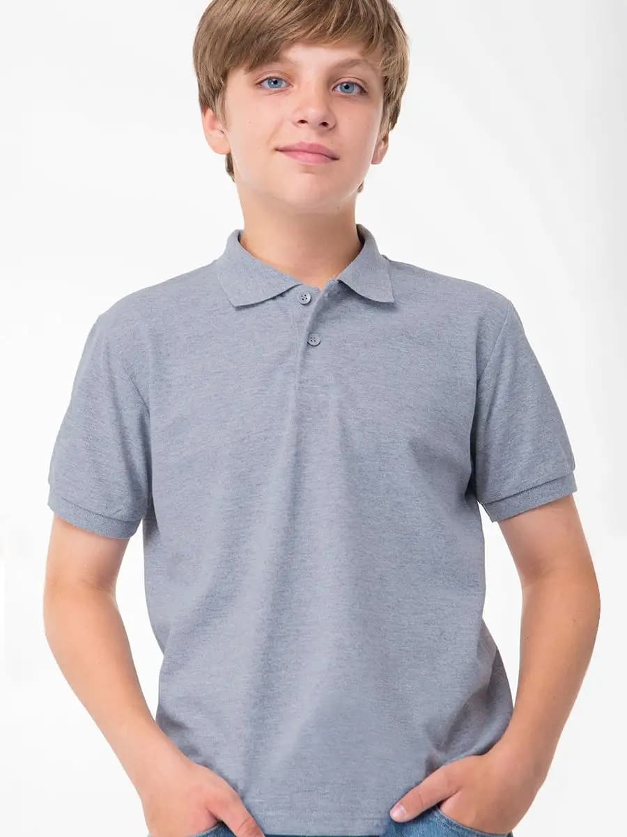 Футболка поло школьная детская рубашка с коротким рукавом