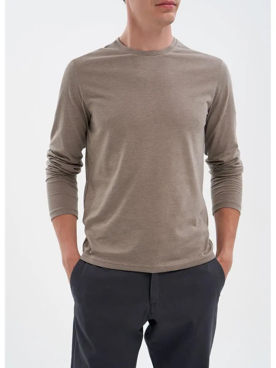 Базовый лонгслив