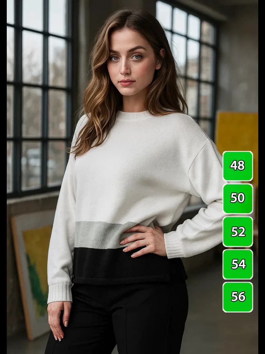 Джемпер оверсайз