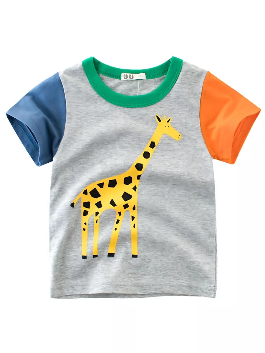 Футболка с жирафом