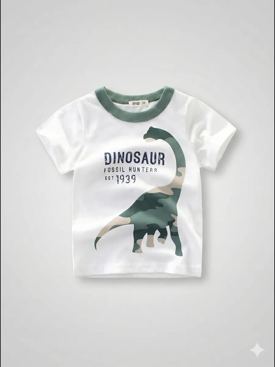 Футболка с динозавром