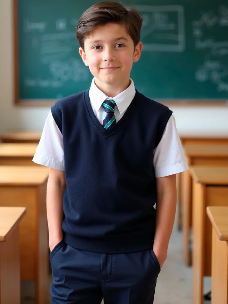 Жилет школьный подростковый