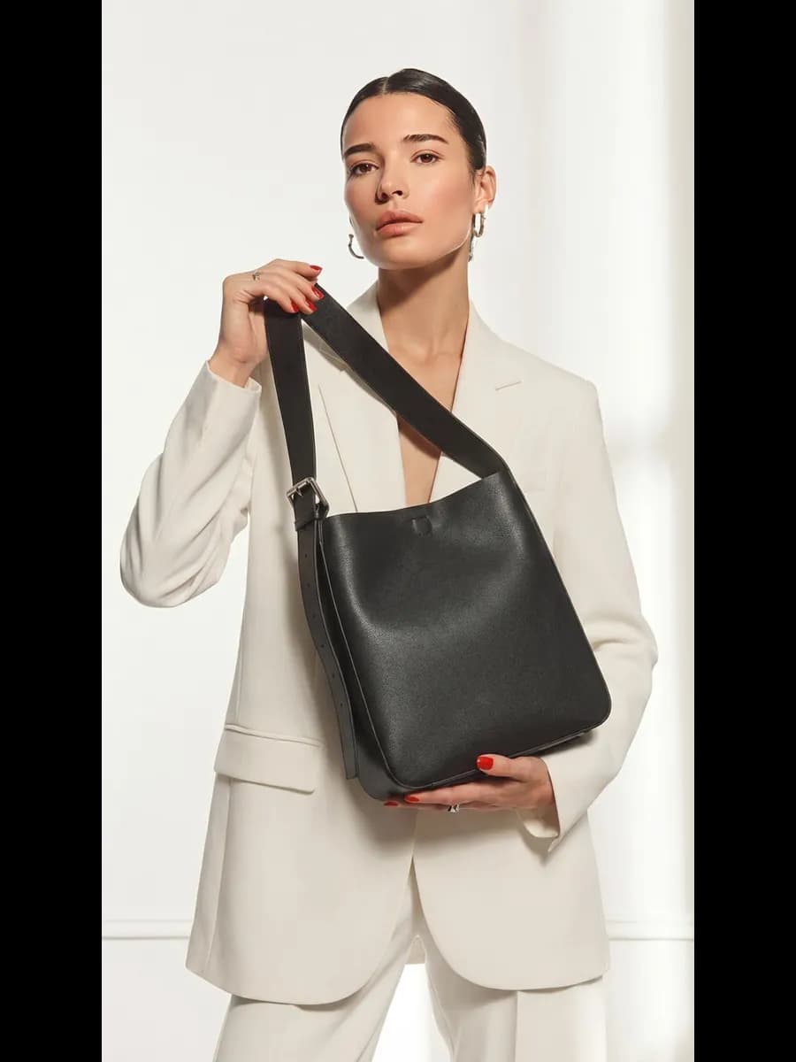 Сумка женская шоппер мешок натуральная кожа