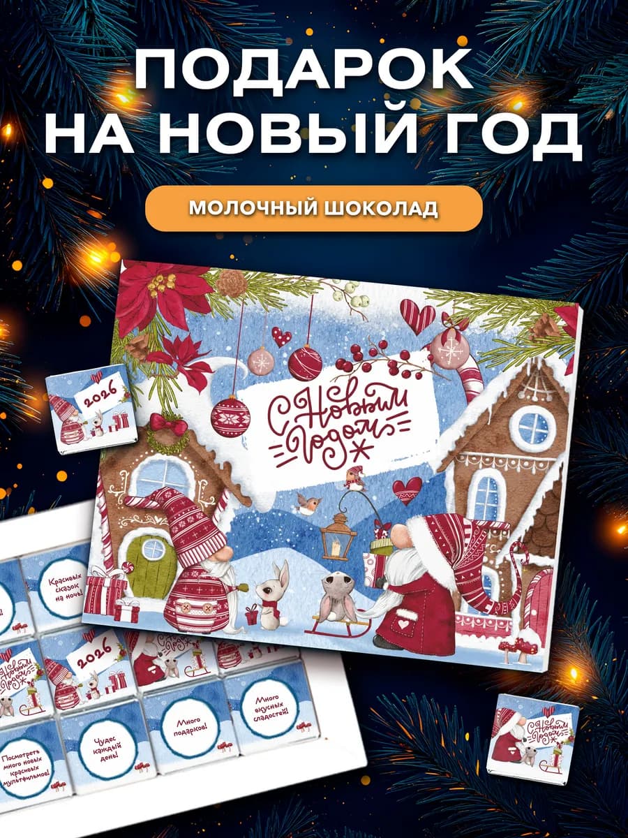 Подарок на Новый Год 2026 коллеге другу подруге