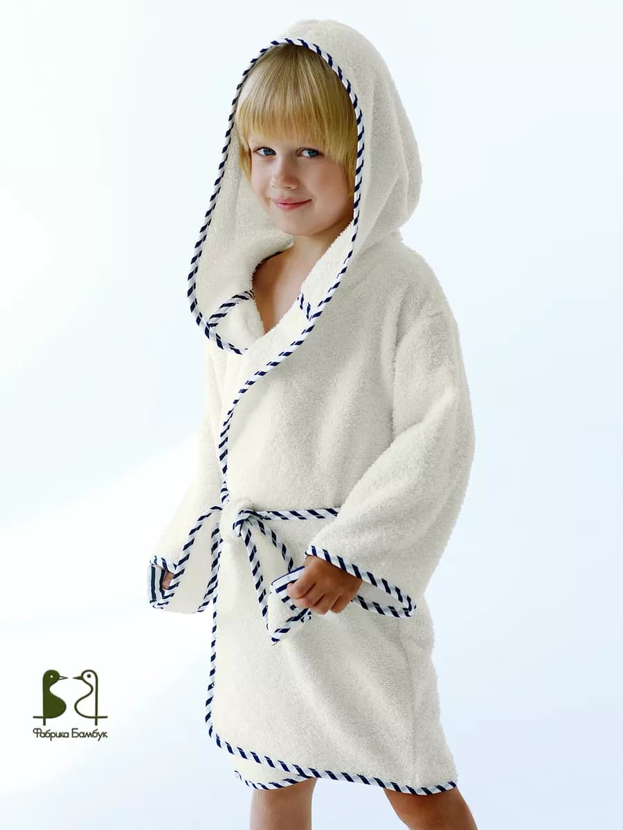 Халат банный для дома махровый