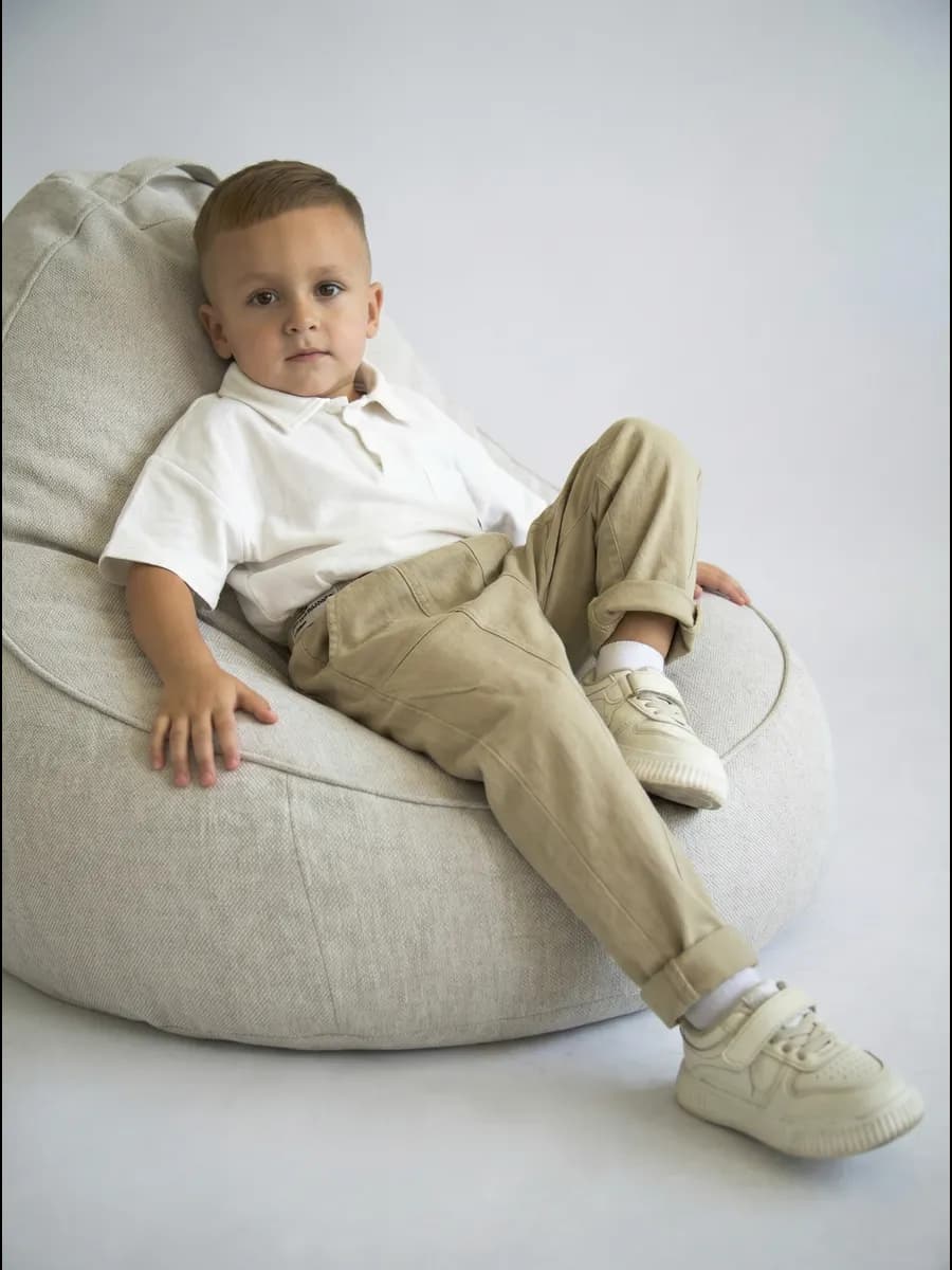 Джинсы детские baggy на резинке