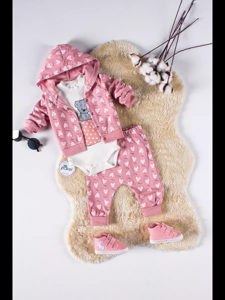 Костюм для новорожденных тройка