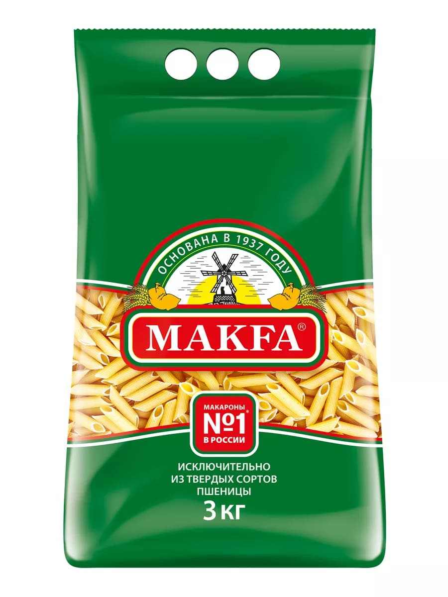 Макароны Перья 3 кг