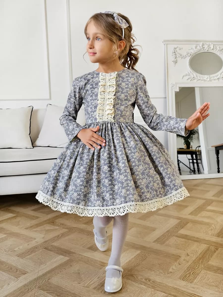 Платье нарядное и повседневное в садик