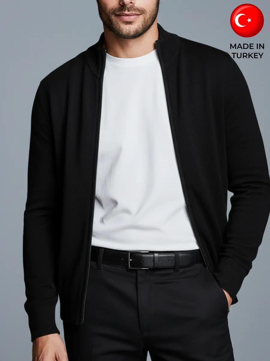 Кардиган на молнии