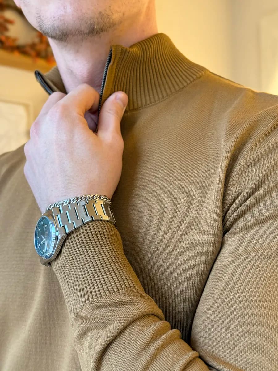 Джемпер тонкий на молнии