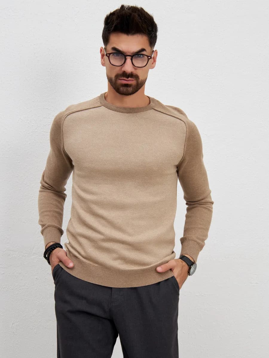 Вязаный джемпер