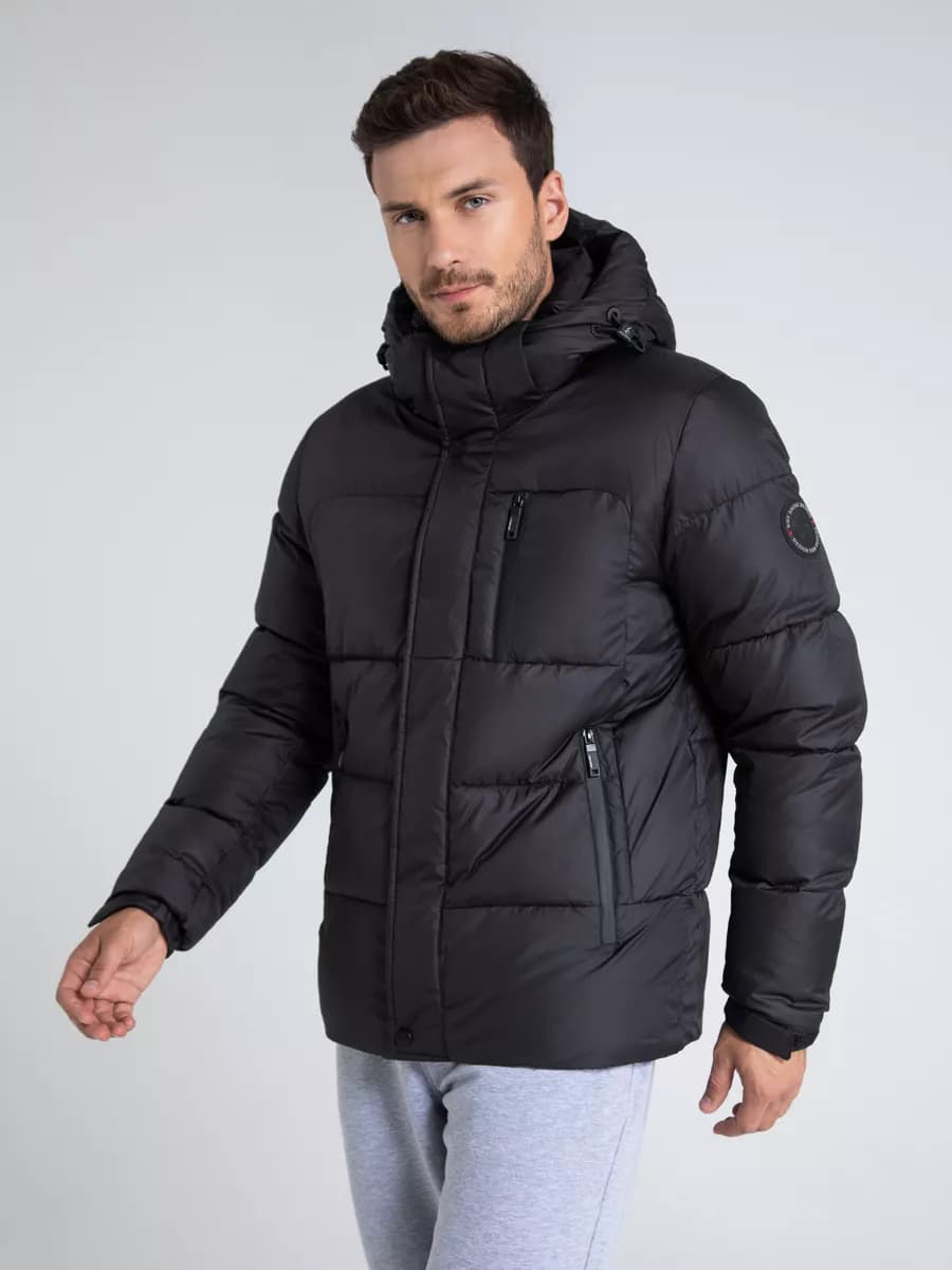 Пуховик зимний куртка короткая