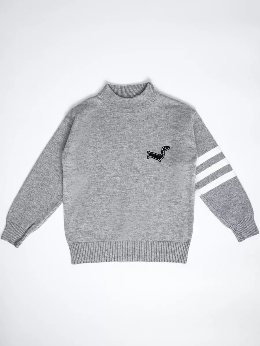 Свитер с принтом детский