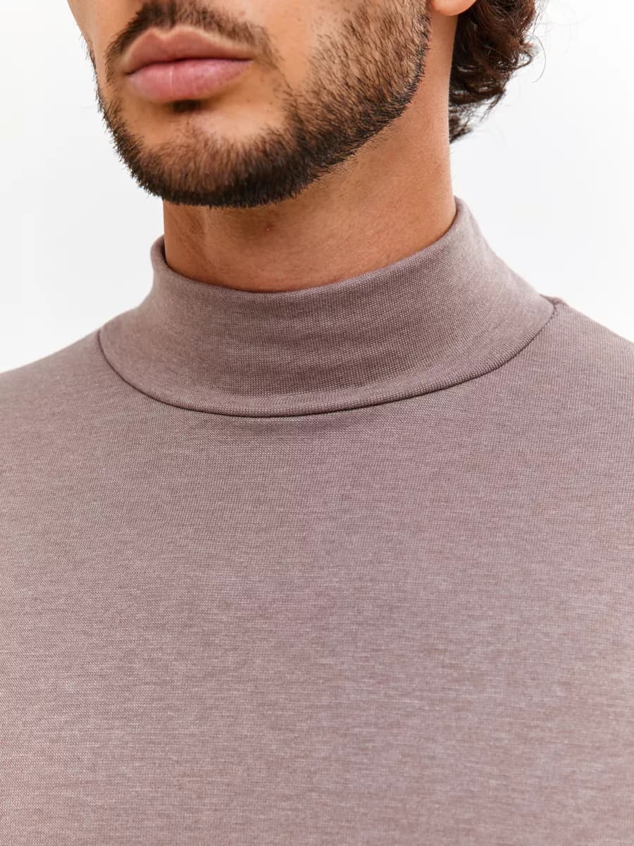 Водолазка утепленная с низким горлом