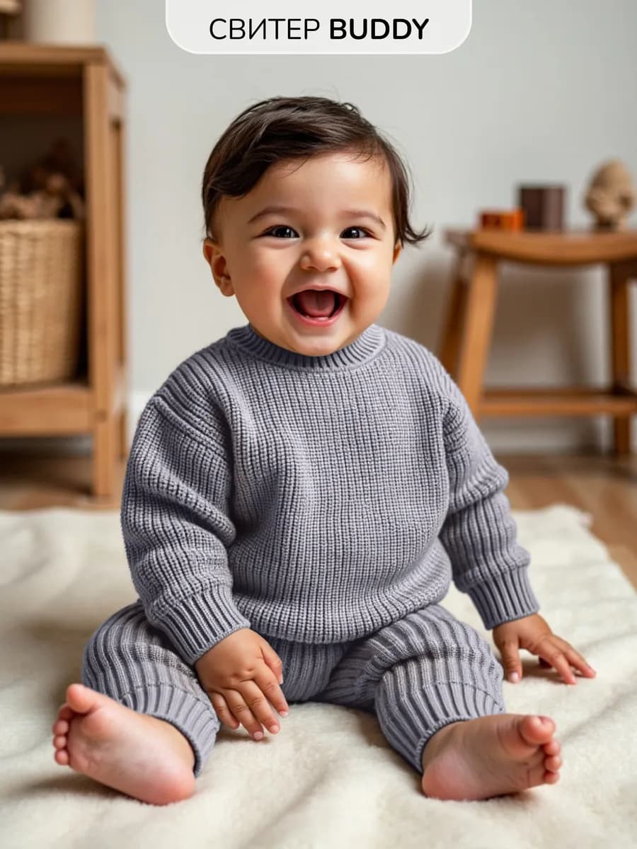 Свитер детский вязаный Buddy