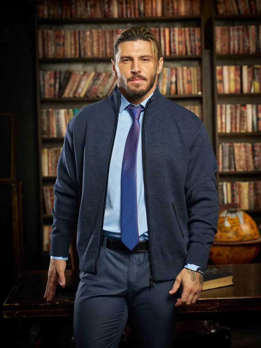 Кардиган на молнии