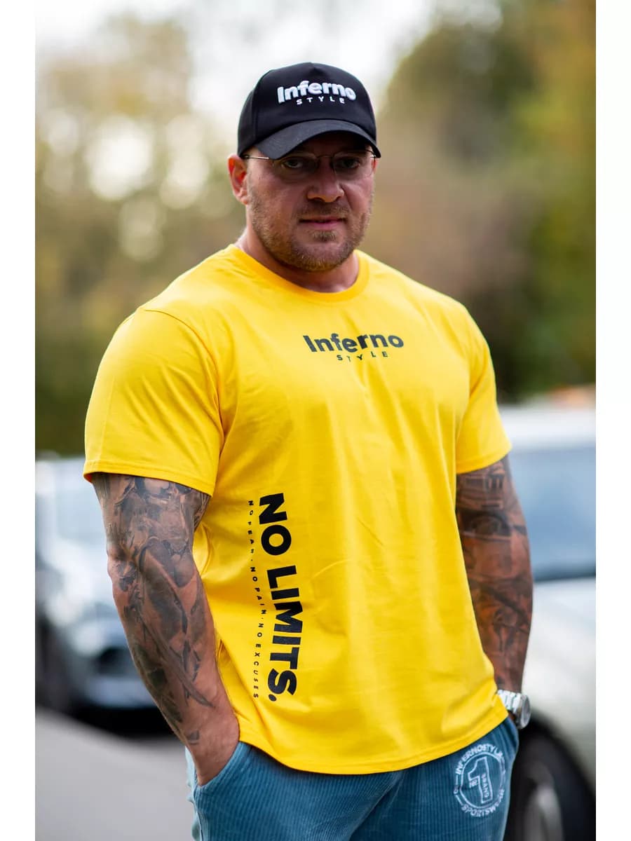 Футболка спортивная мужская "NO LIMITS"