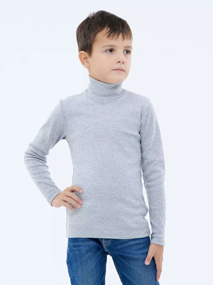 Водолазка одежда школьная однотонная хлопок