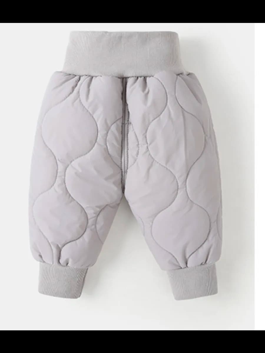 Брюки утеплённые зимние на резинке