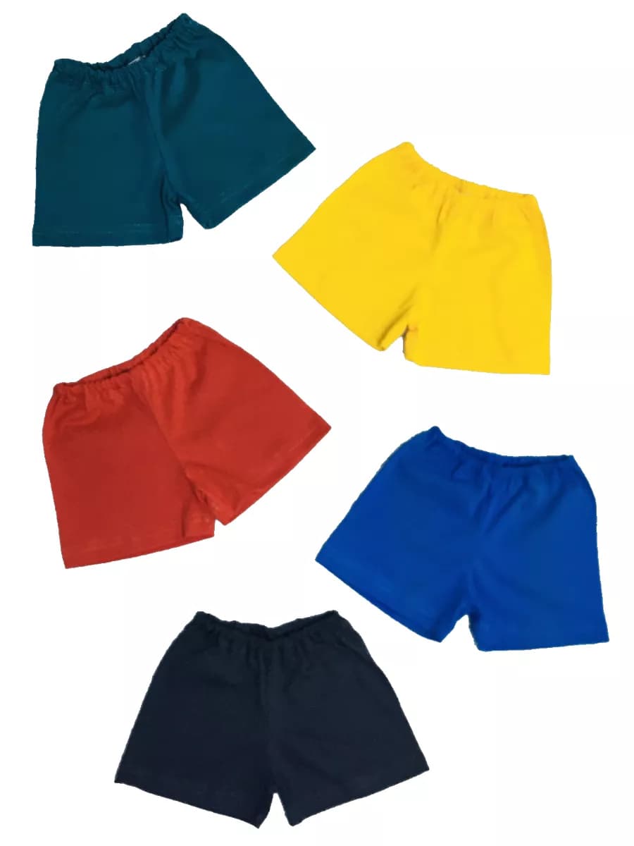 Комплект шорт в садик для мальчика 5 шт из кулирки