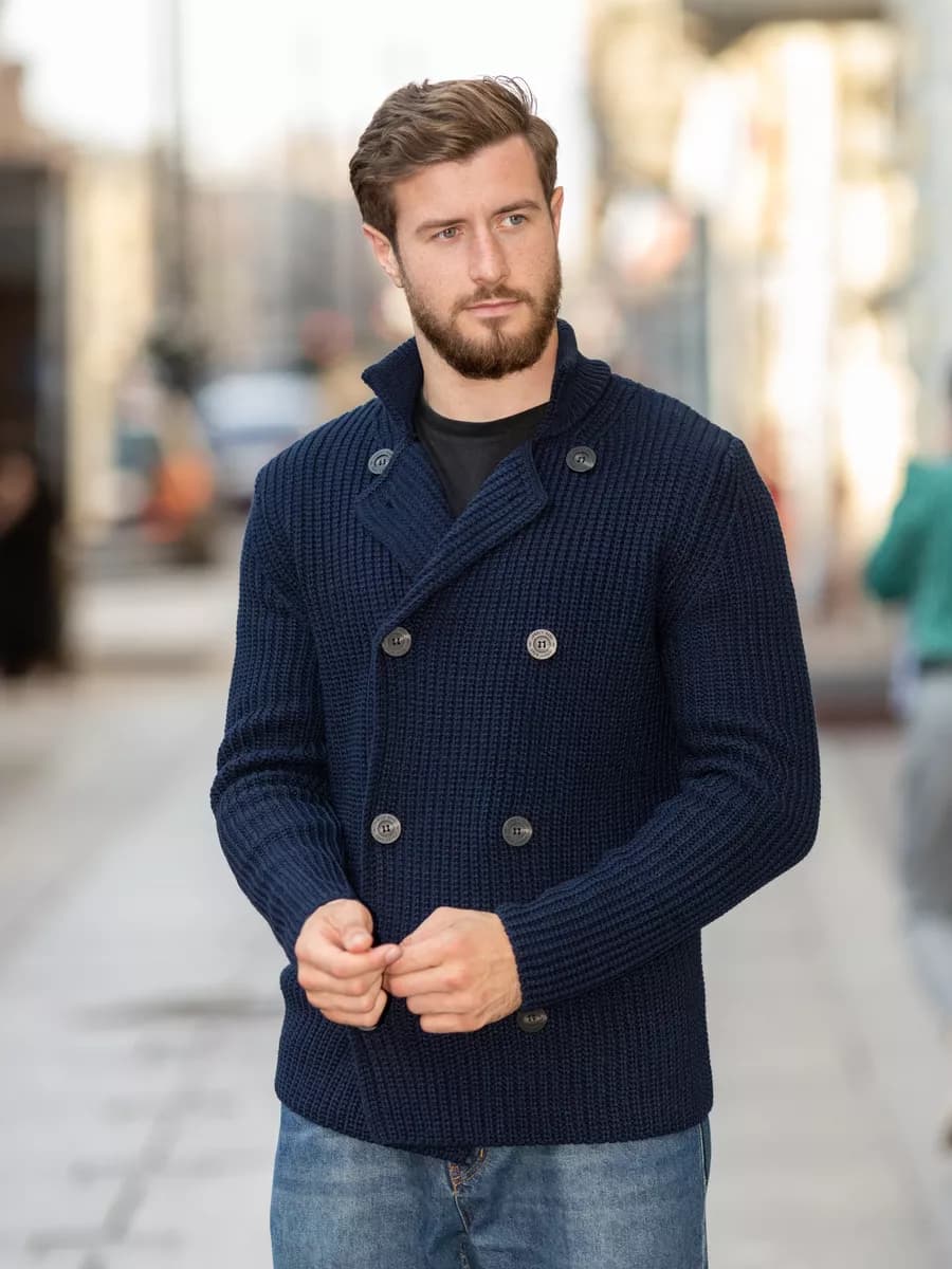 Кардиган трикотажный пиджак