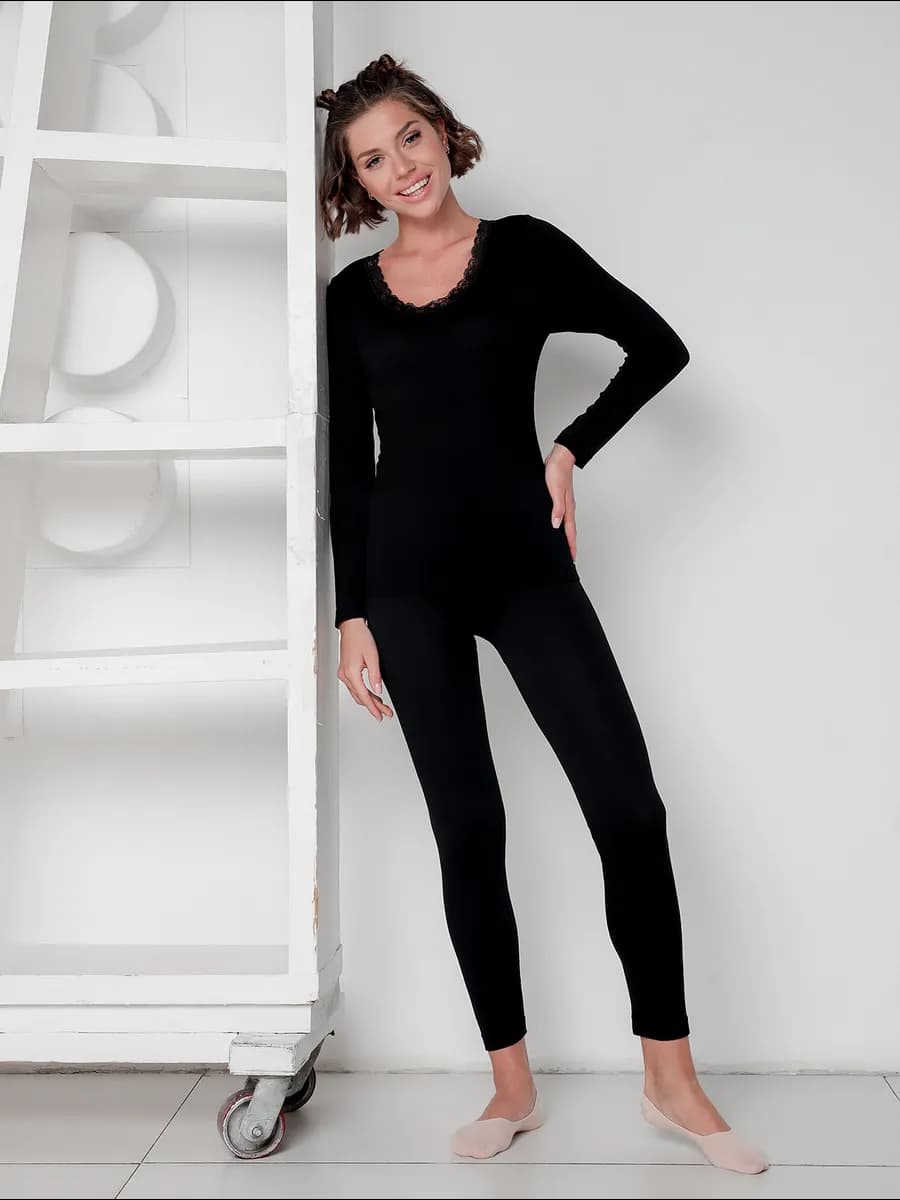 Термобелье комплект термо леггинсы и лонгслив