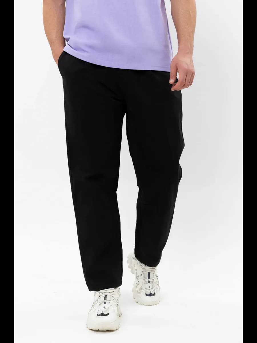 Брюки трубы мужские широкие