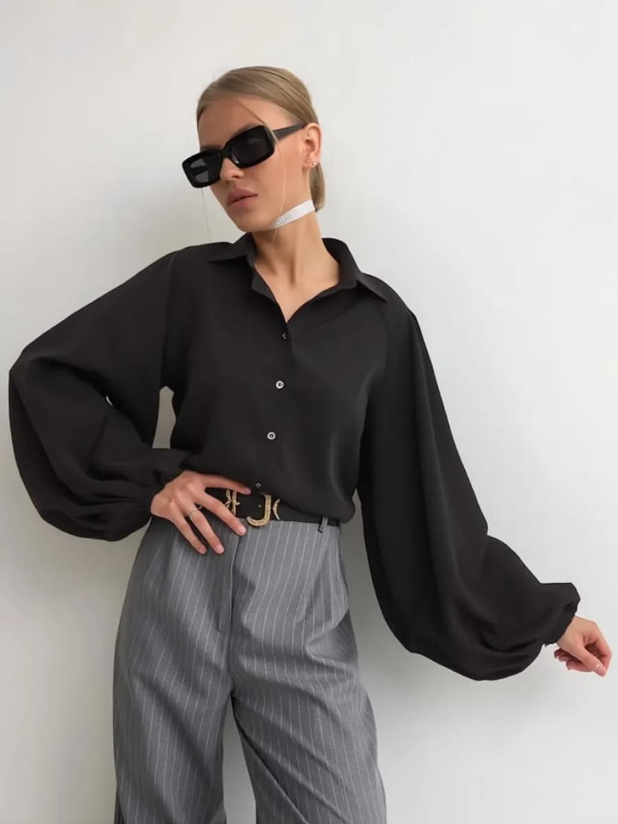 Блузка нарядная больших размеров