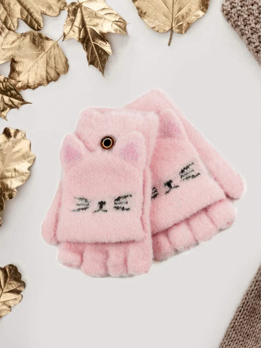 Митенки-перчатки-варежки 5-8 лет