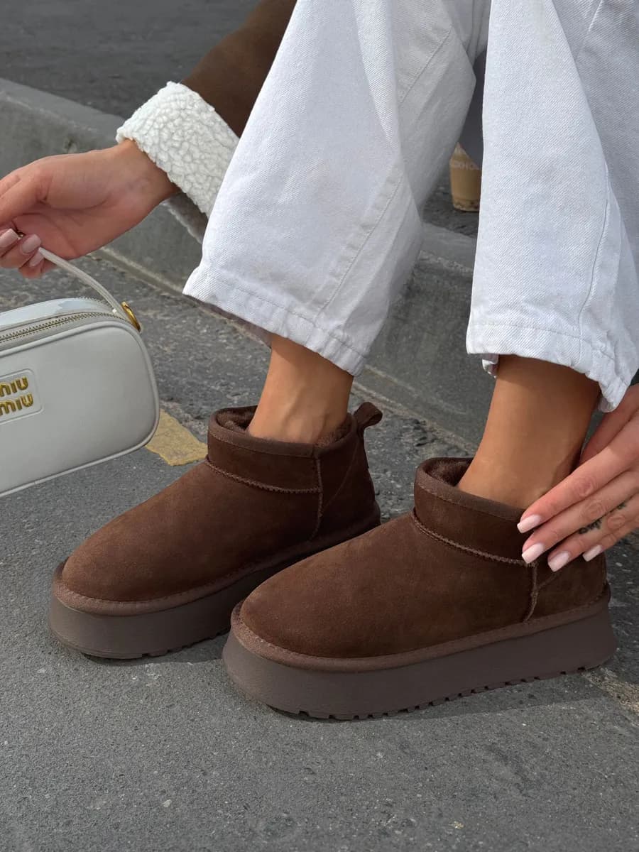 Угги зимние короткие