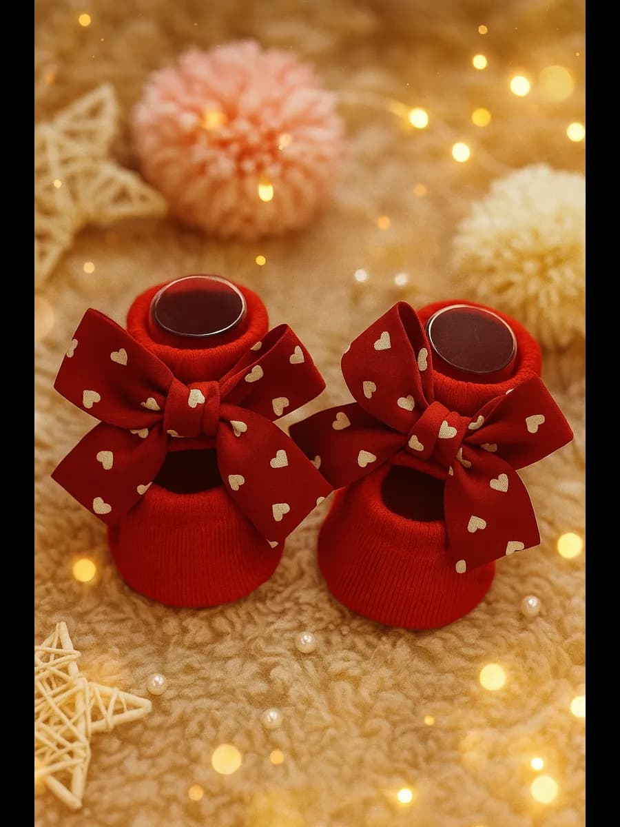 Пинетки носочки для новорожденных