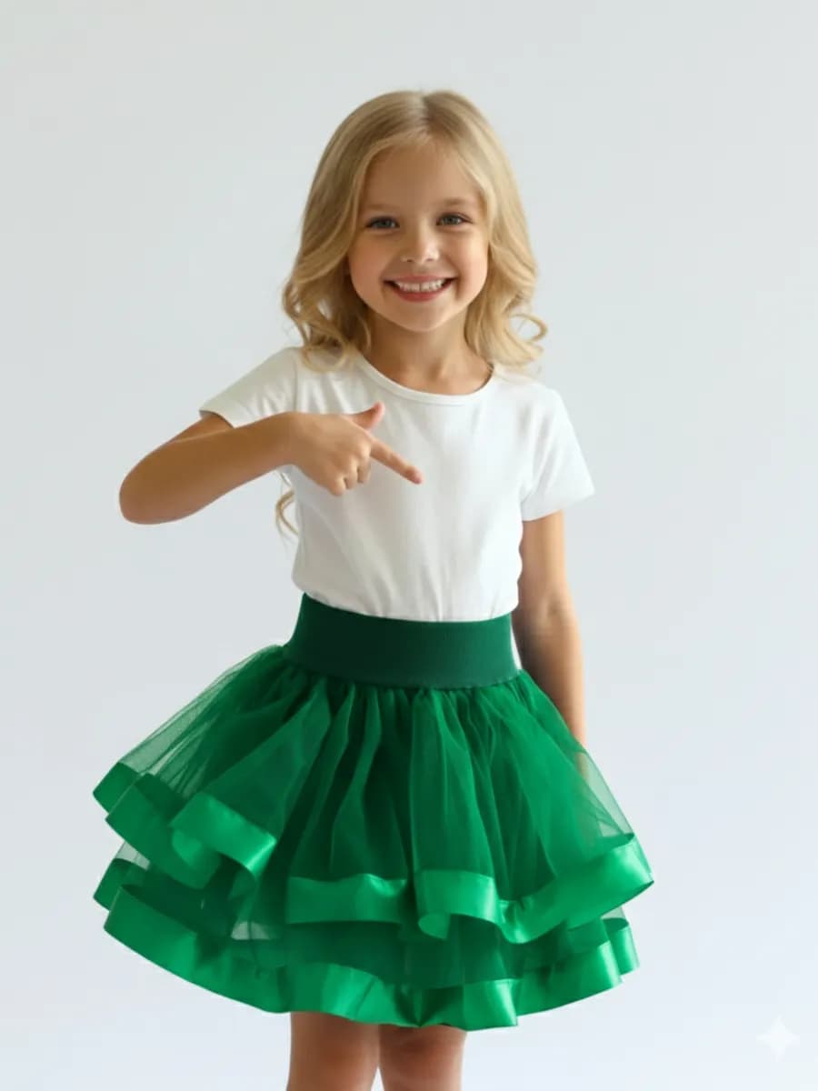 Юбка пышная фатиновая