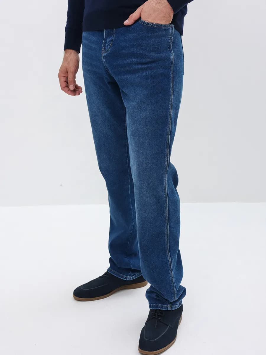 Джинсы прямые классические