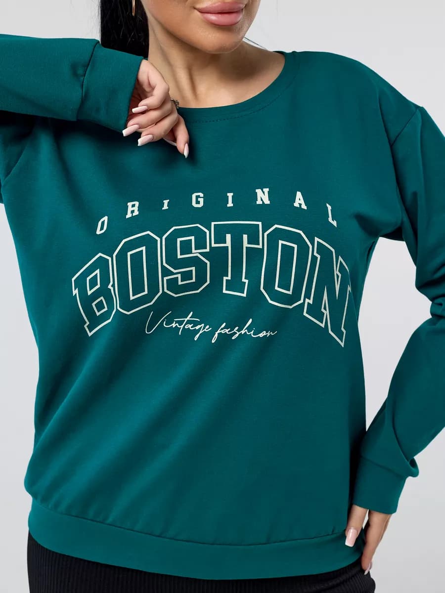 Свитшот женский с принтом