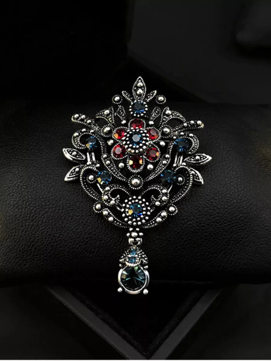 Подарок женщине брошь бижутерия