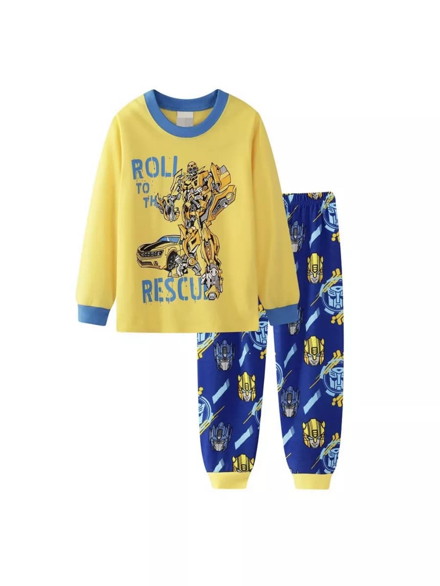 Пижама или домашний костюм со штанами трансформер Бамблби