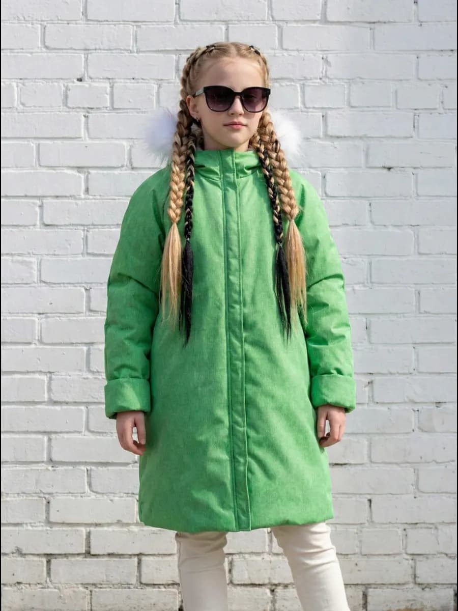 Куртка длинная из мембраны растущая