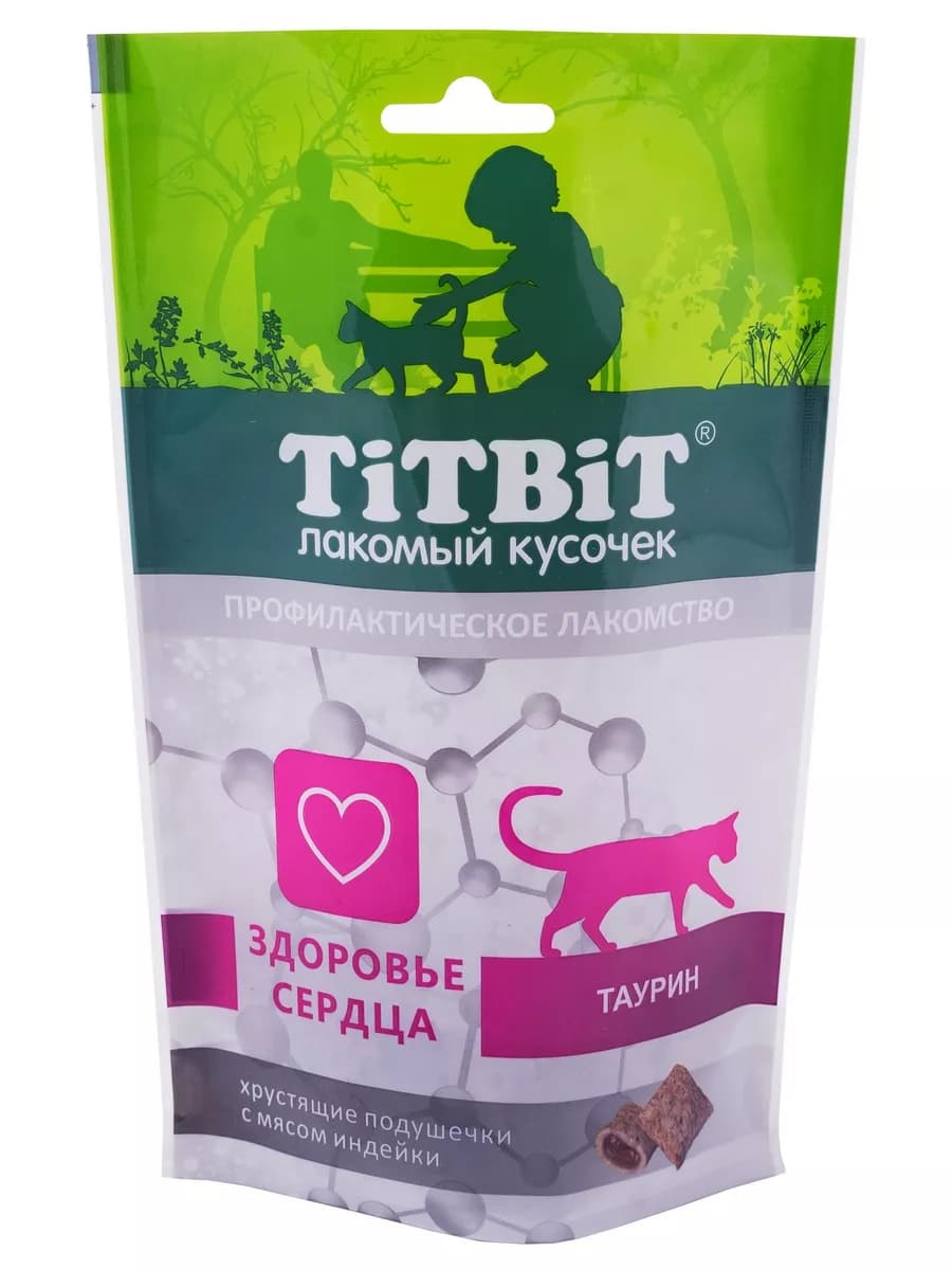 Хрустящие подушечки с индейкой 60г