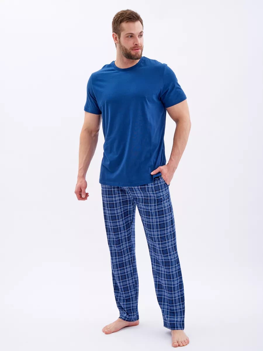 Пижама со штанами хлопок