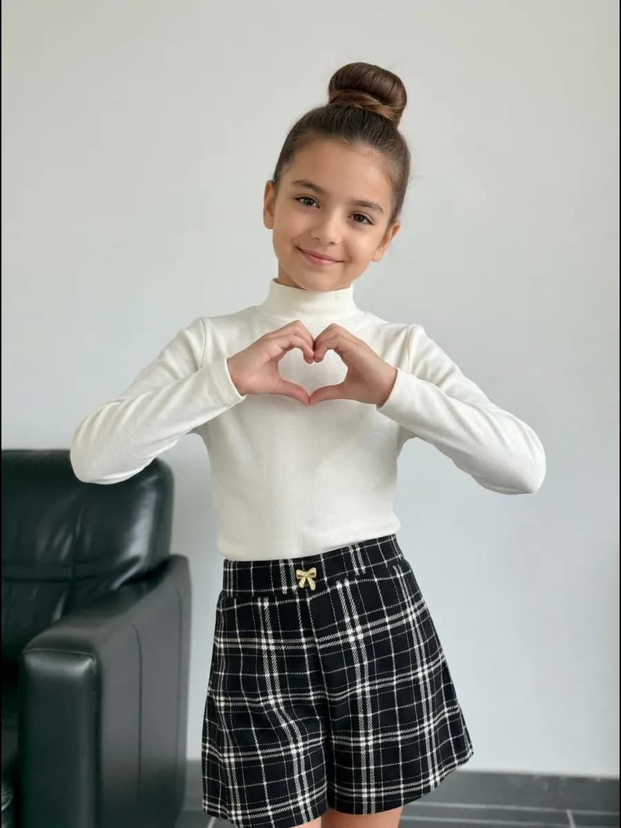 Водолазка детская теплая