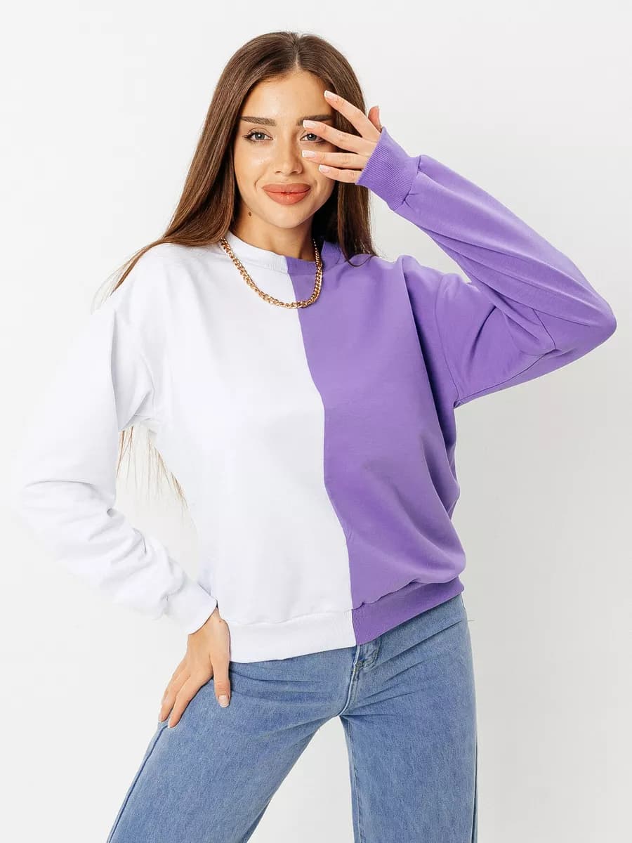 Свитшот толстовка вечерняя больших размеров