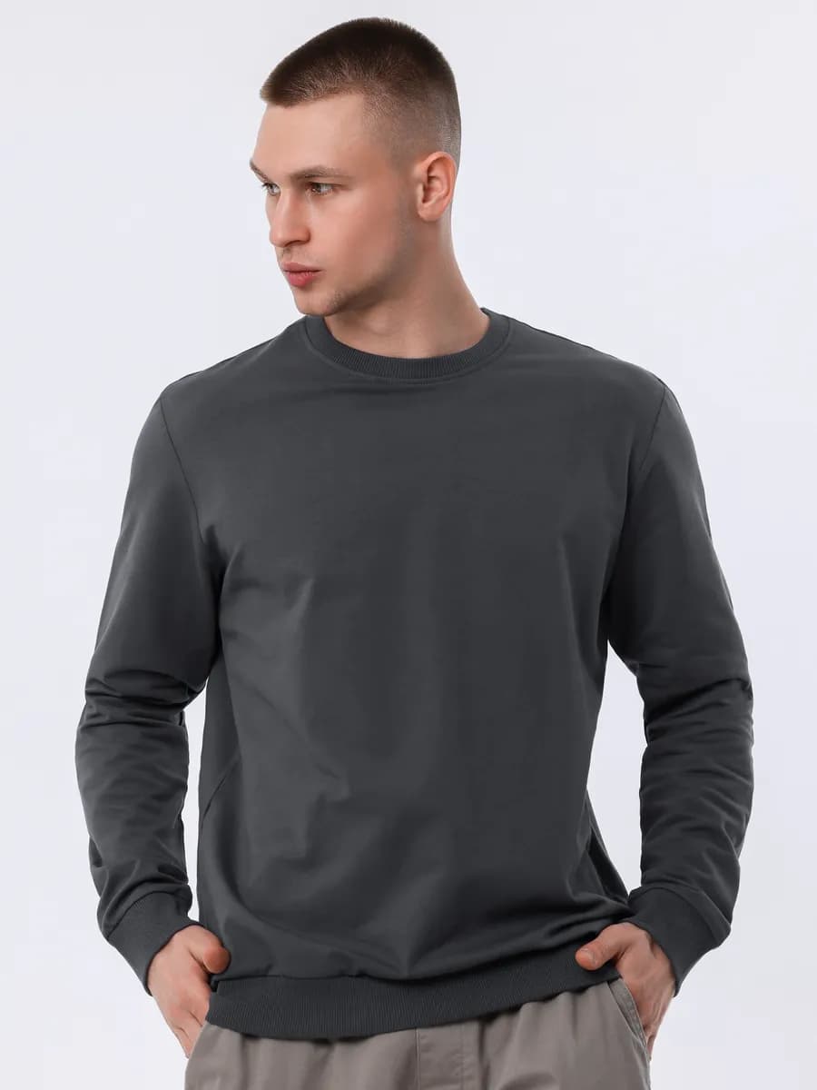 Джемпер классический однотонный