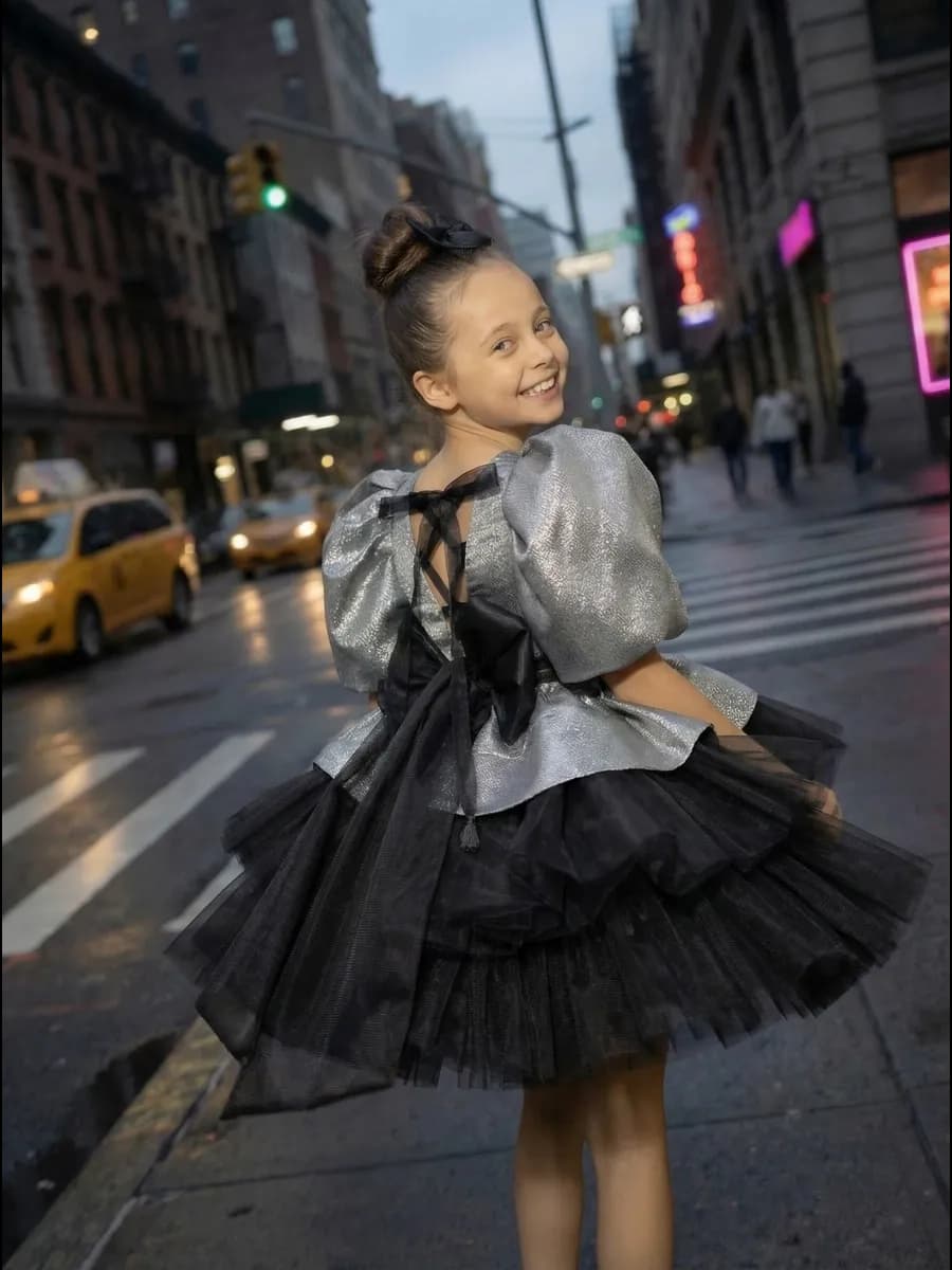 Платье нарядное праздничное пышное на выпускной в садик