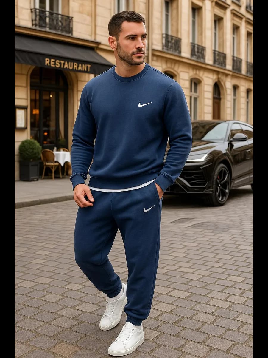 Спортивный костюм с кофтой и штанами летний