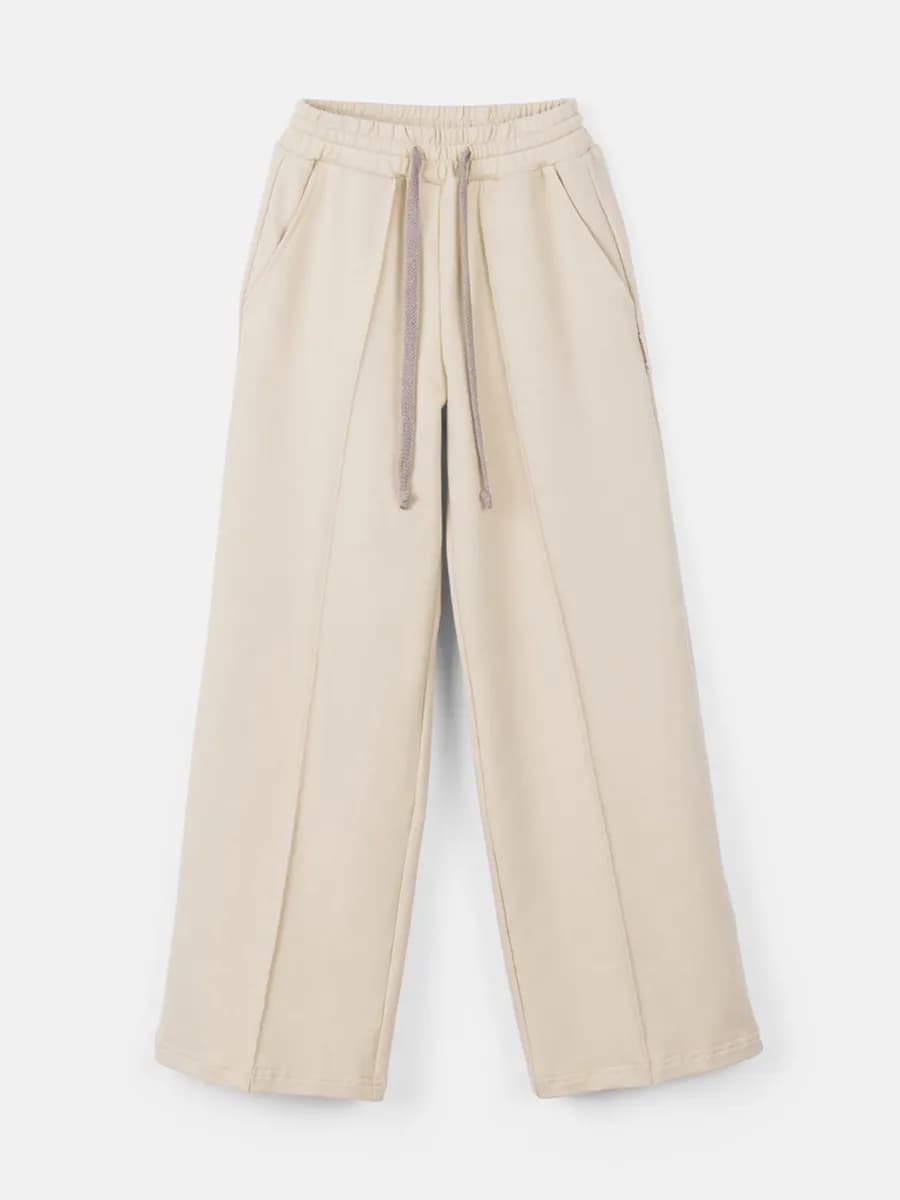 Брюки палаццо для девочки со стрелкой