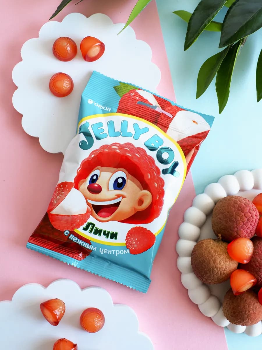 Жевательный мармелад Jelly Boy Личи 66гр