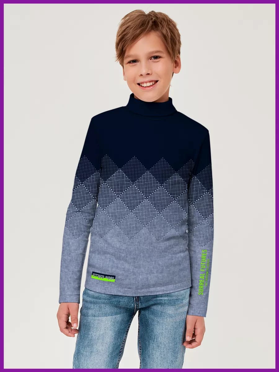 Водолазка для подростка с длинным рукавом