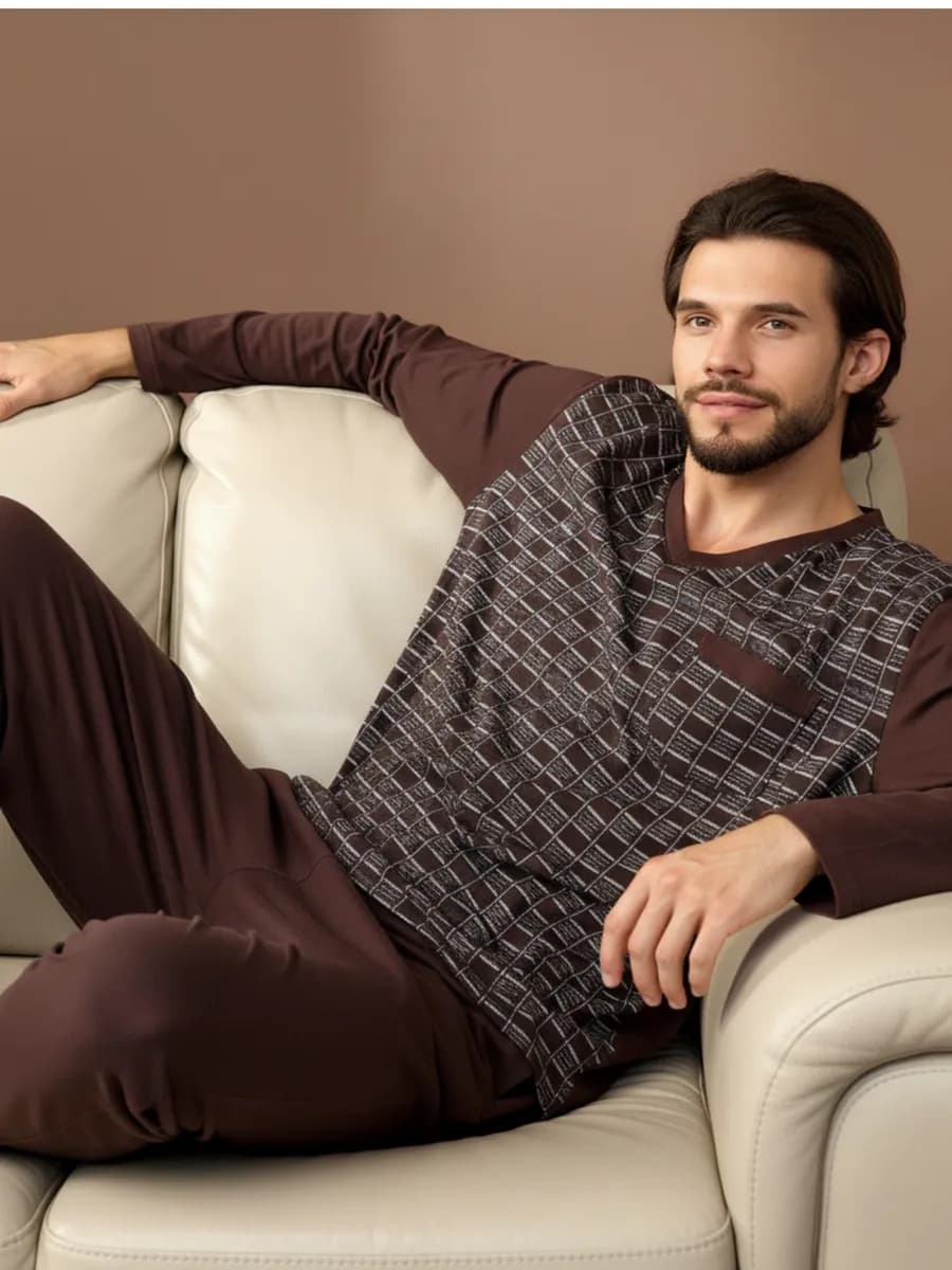 Костюм домашний с брюками пижама