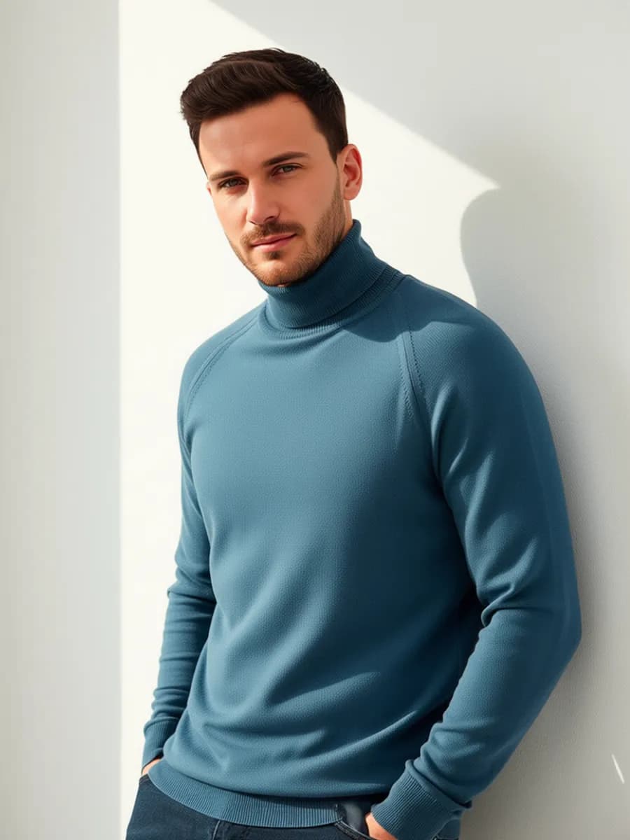 Водолазка мужская классическая с горлом